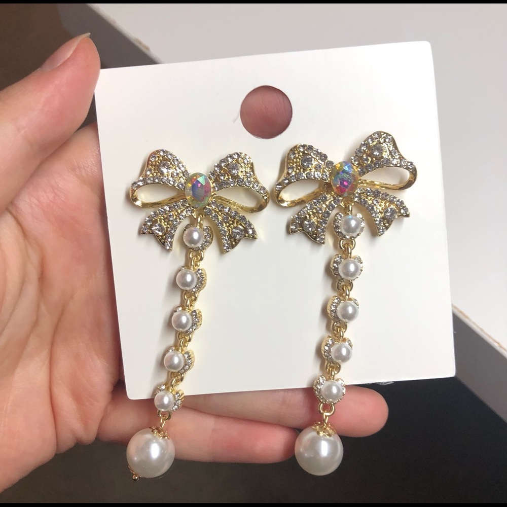 Vintage silver earring pin